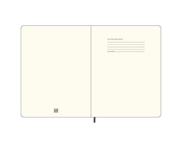 MOLESKINE Notatnik ok. B5 z logo firmy w LazyStore!