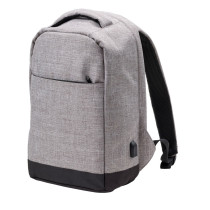 Plecak chroniący przed kieszonkowcami z logo firmy w LazyStore!