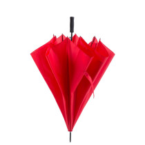 Duży wiatroodporny parasol automatyczny z logo firmy w LazyStore!