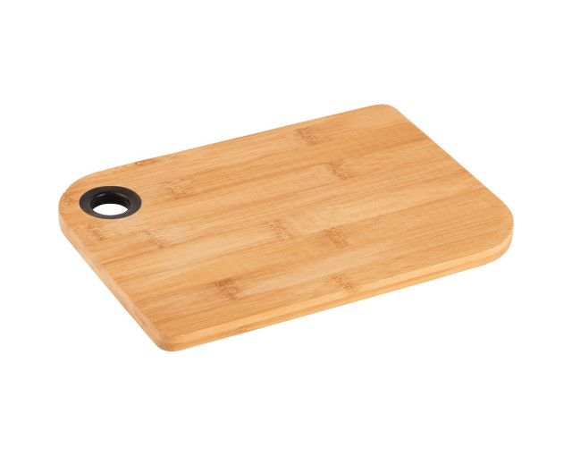 Bambusowa deska do krojenia z logo firmy w LazyStore!
