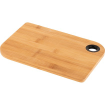 Bambusowa deska do krojenia z logo firmy w LazyStore!