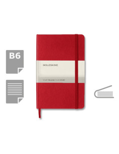 MOLESKINE Notatnik ok. B6 z logo firmy w LazyStore!