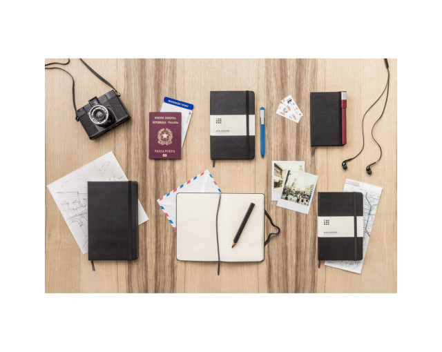 MOLESKINE Notatnik ok. B6 z logo firmy w LazyStore!