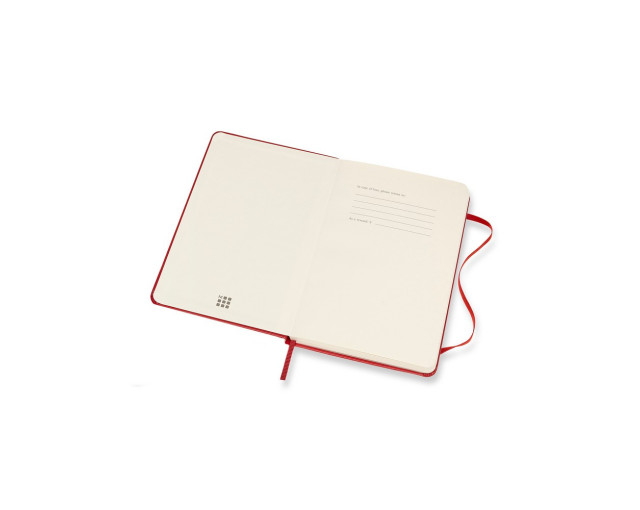 MOLESKINE Notatnik ok. B6 z logo firmy w LazyStore!