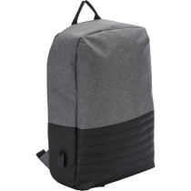 Plecak chroniący przed kieszonkowcami, przegroda na laptopa 15" z logo firmy w LazyStore!