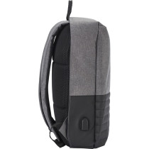 Plecak chroniący przed kieszonkowcami, przegroda na laptopa 15" z logo firmy w LazyStore!