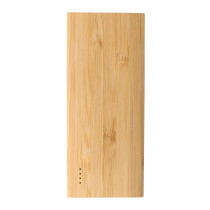 Bambusowy power bank 5000 mAh B'RIGHT z logo firmy w LazyStore!
