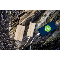 Bambusowy power bank 8000 mAh B'RIGHT z logo firmy w LazyStore!