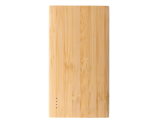 Bambusowy power bank 8000 mAh B'RIGHT z logo firmy w LazyStore!