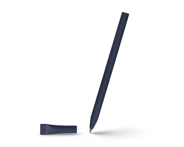 Papierowy długopis, zatyczka z logo firmy w LazyStore!