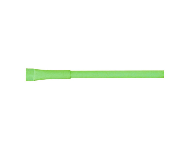 Papierowy długopis, zatyczka z logo firmy w LazyStore!