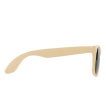 Okulary przeciwsłoneczne B'RIGHT ze słomy pszenicznej z logo firmy w LazyStore!