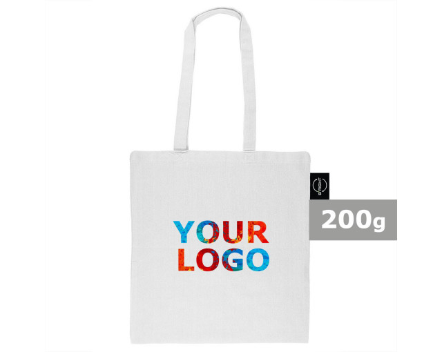 Torba B'RIGHT z bawełny z recyklingu z logo firmy w LazyStore!