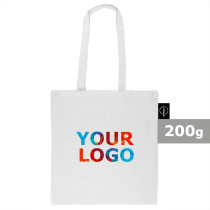 Torba B'RIGHT z bawełny z recyklingu z logo firmy w LazyStore!