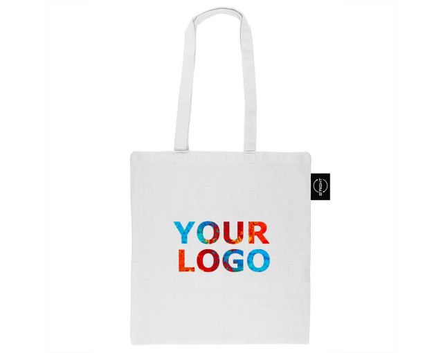 Torba B'RIGHT z bawełny z recyklingu z logo firmy w LazyStore!