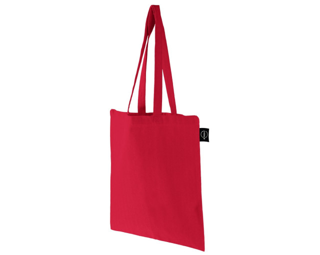 Torba B'RIGHT z bawełny z recyklingu z logo firmy w LazyStore!