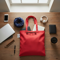 Torba B'RIGHT z bawełny z recyklingu z logo firmy w LazyStore!