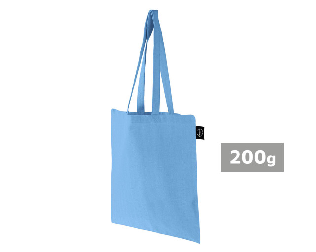 Torba B'RIGHT z bawełny z recyklingu z logo firmy w LazyStore!