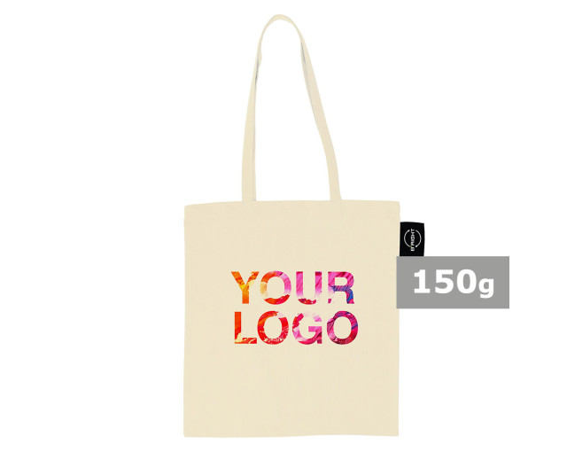 Torba B'RIGHT z bawełny organicznej z logo firmy w LazyStore!