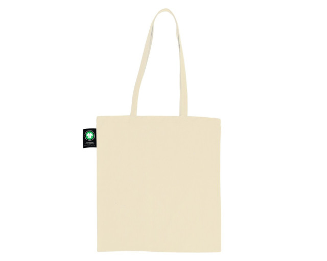 Torba B'RIGHT z bawełny organicznej z logo firmy w LazyStore!