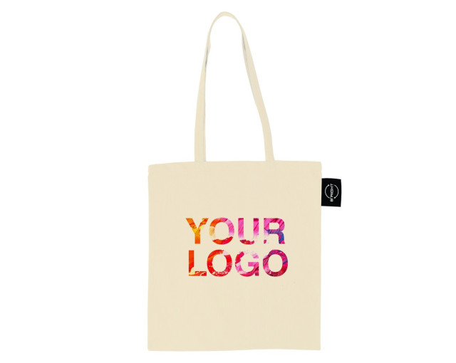 Torba B'RIGHT z bawełny organicznej z logo firmy w LazyStore!