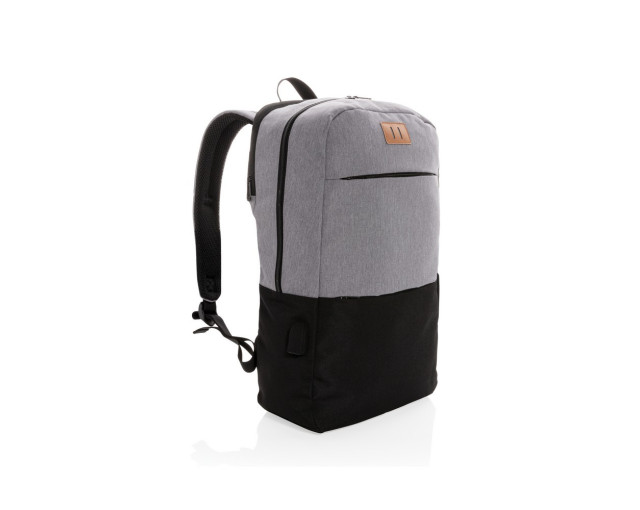 Plecak na laptopa 15,6", ochrona RFID z logo firmy w LazyStore!