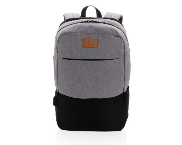 Plecak na laptopa 15,6", ochrona RFID z logo firmy w LazyStore!