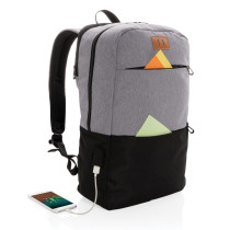 Plecak na laptopa 15,6", ochrona RFID z logo firmy w LazyStore!