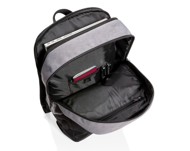 Plecak na laptopa 15,6", ochrona RFID z logo firmy w LazyStore!