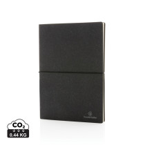 Ekologiczny notatnik A5, skórzana okładka z logo firmy w LazyStore!
