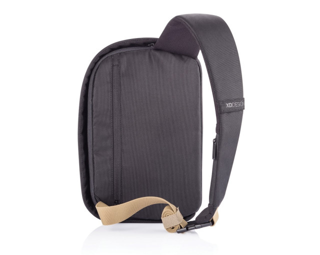 Bobby Sling, plecak chroniący przed kieszonkowcami z logo firmy w LazyStore!