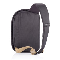 Bobby Sling, plecak chroniący przed kieszonkowcami z logo firmy w LazyStore!