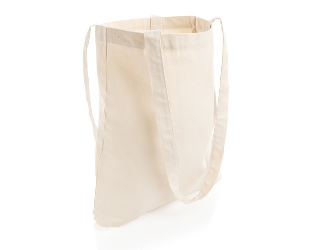 Torba z bawełny z recyklingu Impact Aware™ z logo firmy w LazyStore!