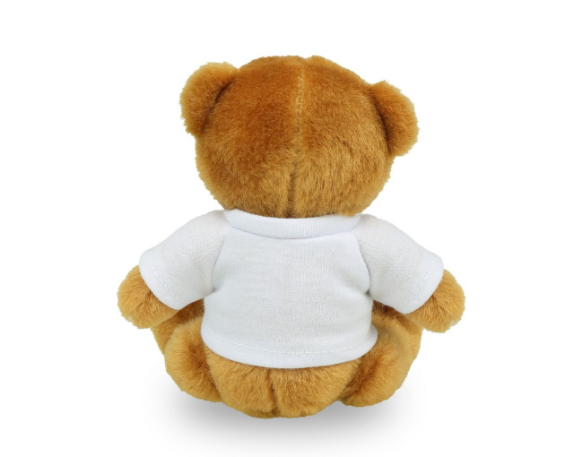 Pluszowy miś RPET | Nicky Brown Junior R z logo firmy w LazyStore!