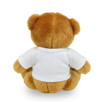 Pluszowy miś RPET | Nicky Brown Junior R z logo firmy w LazyStore!