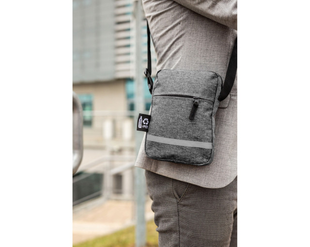 Torba na ramię B'RIGHT, saszetka RPET z logo firmy w LazyStore!