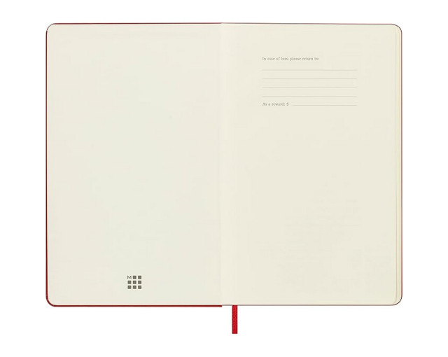 MOLESKINE Notatnik ok. A5 z logo firmy w LazyStore!