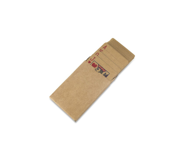 Karty do gry z papieru z recyklingu z logo firmy w LazyStore!