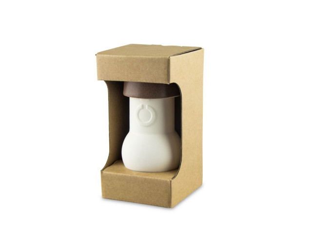 Gliniane naczynie do nawadniania roślin B'RIGHT 200 ml z logo firmy w LazyStore!