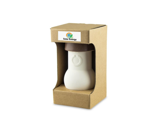 Gliniane naczynie do nawadniania roślin B'RIGHT 200 ml z logo firmy w LazyStore!