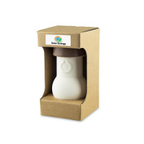 Gliniane naczynie do nawadniania roślin B'RIGHT 200 ml z logo firmy w LazyStore!