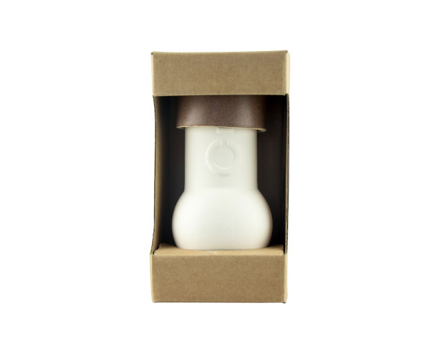 Gliniane naczynie do nawadniania roślin B'RIGHT 200 ml z logo firmy w LazyStore!