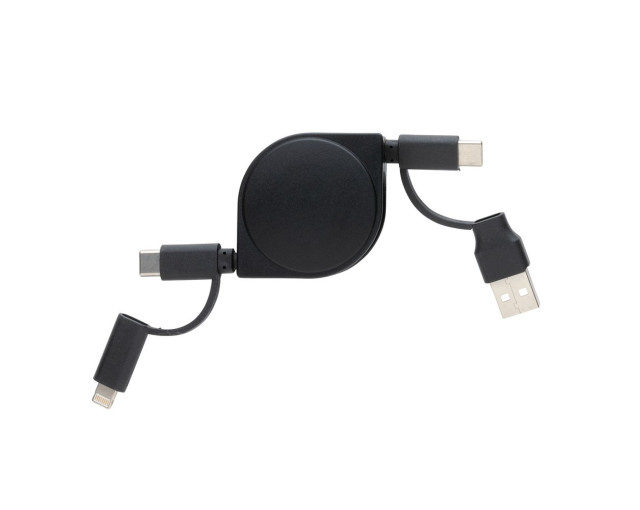Kabel do ładowania 6 w 1 z logo firmy w LazyStore!