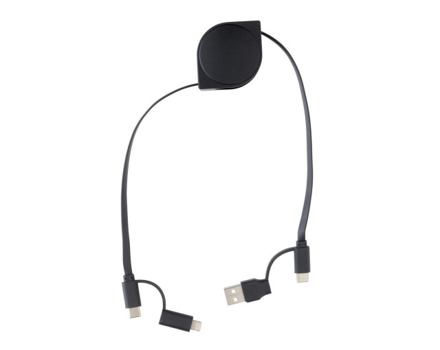 Kabel do ładowania 6 w 1 z logo firmy w LazyStore!