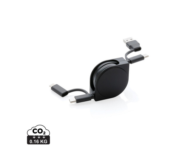 Kabel do ładowania 6 w 1 z logo firmy w LazyStore!