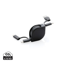 Kabel do ładowania 6 w 1 z logo firmy w LazyStore!