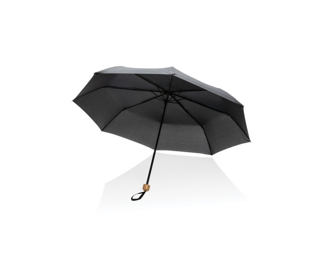 Mały bambusowy parasol 20.5" Impact AWARE rPET z logo firmy w LazyStore!