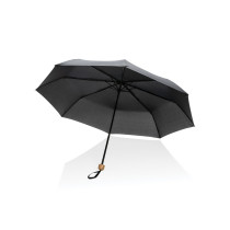 Mały bambusowy parasol 20.5" Impact AWARE rPET z logo firmy w LazyStore!