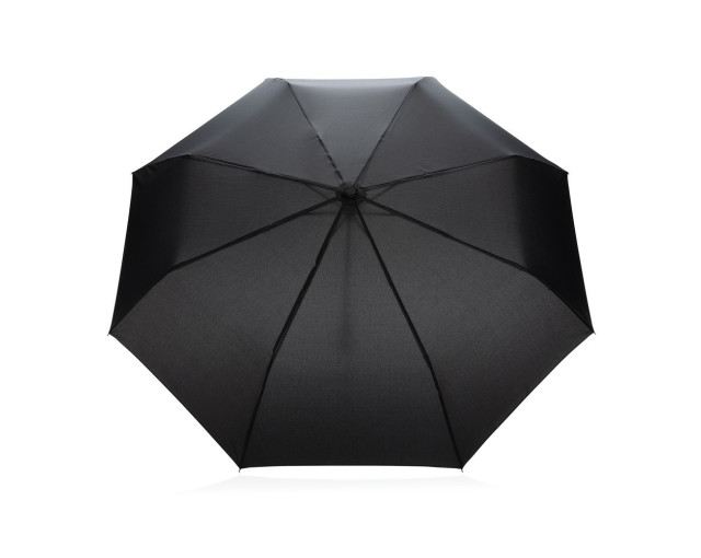Mały bambusowy parasol 20.5" Impact AWARE rPET z logo firmy w LazyStore!