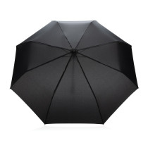 Mały bambusowy parasol 20.5" Impact AWARE rPET z logo firmy w LazyStore!